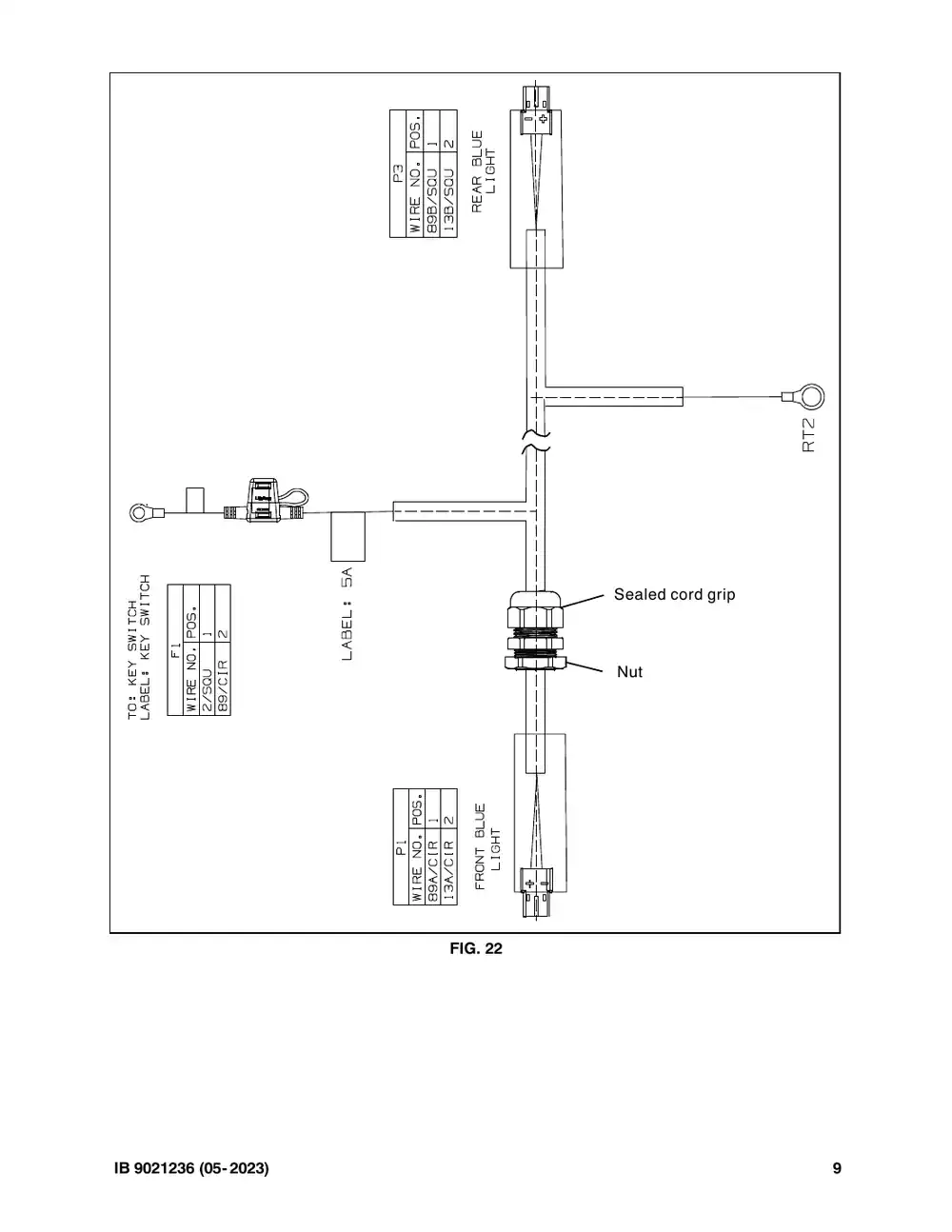 Tennant M20 instruction bulletin 9021236, page 9 of 11