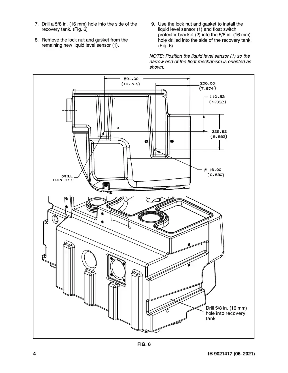 Tennant M20 instruction bulletin 9021417, page 4 of 7