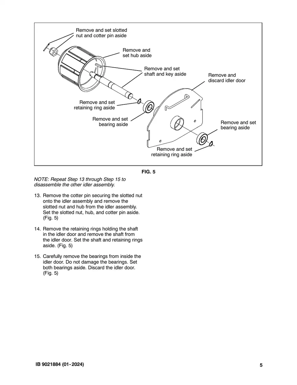 Tennant M20 instruction bulletin 9021884, page 5 of 11