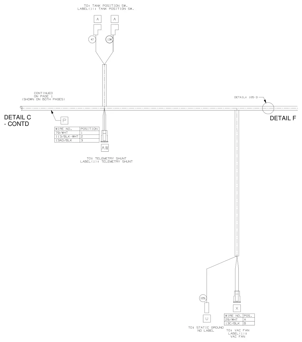 Nobles Speed Scrub 500 electrical harness, main, extra drawing, manual page 66