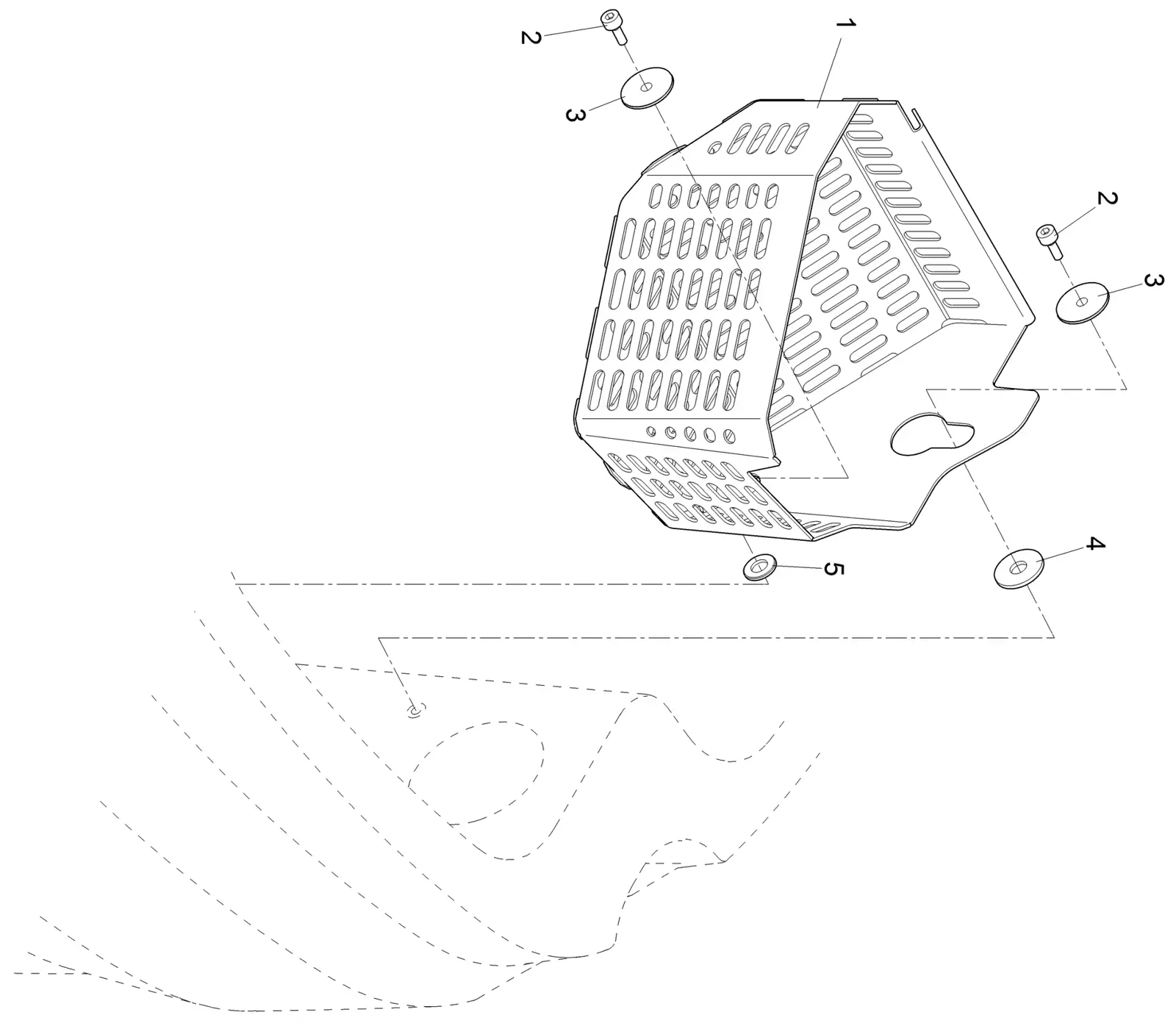 PowerBoss Scrubmaster B120R rough mud strainer drawing, manual page 28C p103