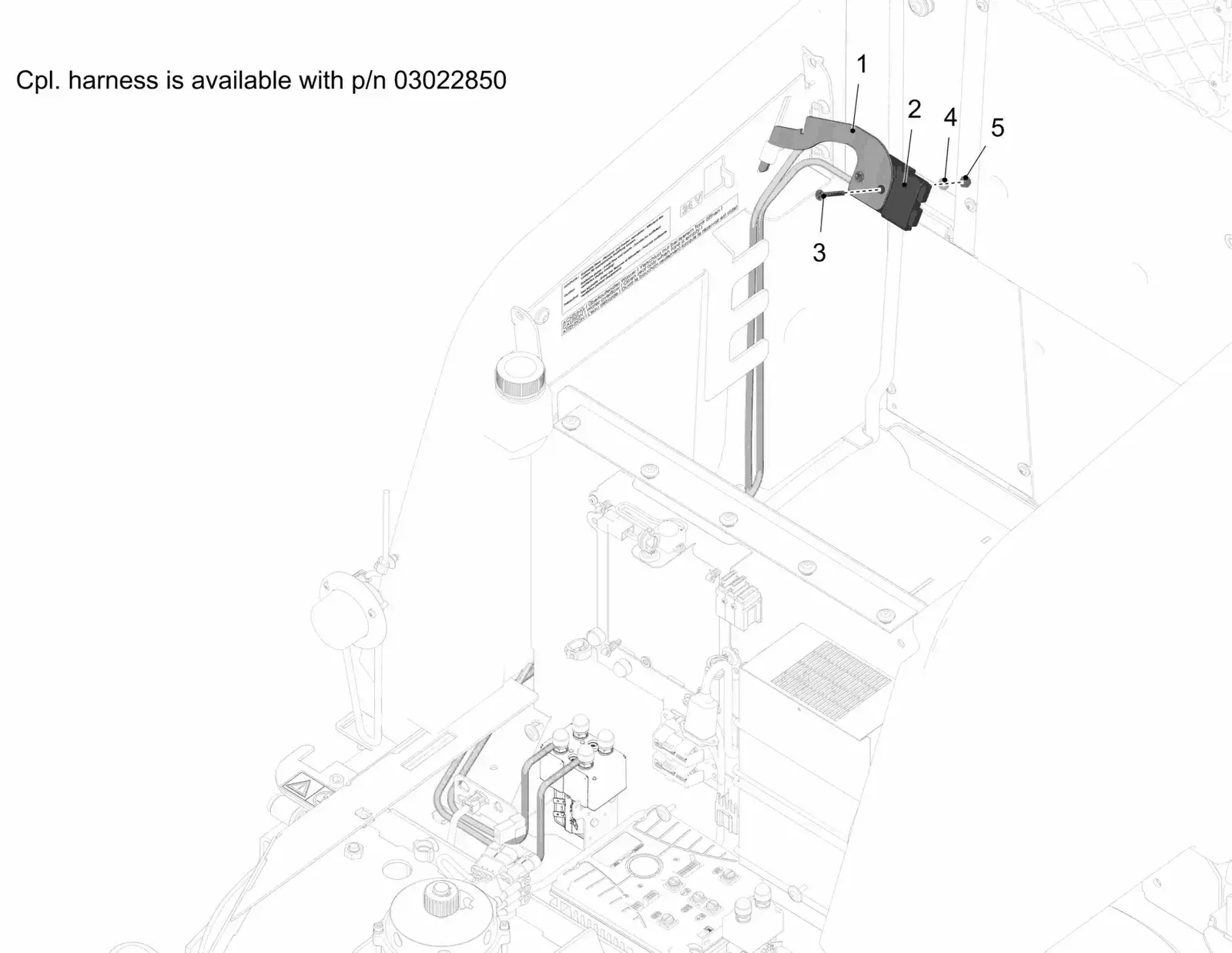 PowerBoss Scrubmaster B120R wiring harness w1 drawing, manual page 28C p97