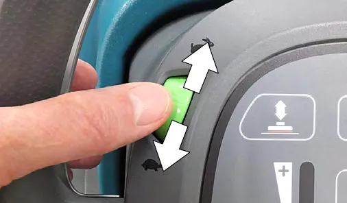 Speed dial on the control panel