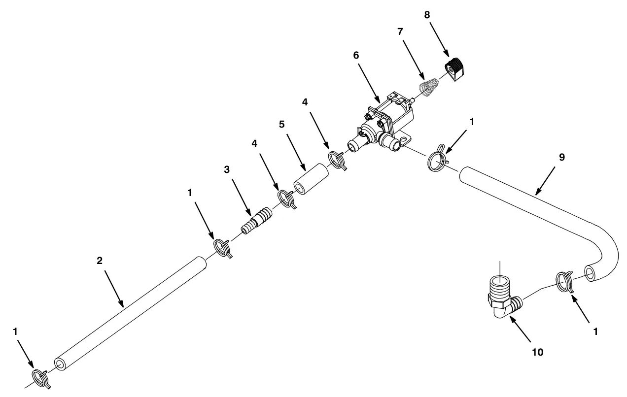 Tennant T3 Orbital solution group, standard model drawing, manual page 36