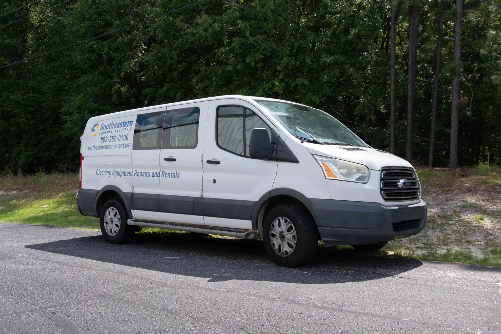 Southeastern Equipment and Supply service van