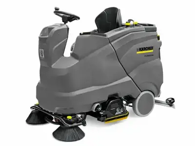 Demo Karcher B 150 R ride-on sweeper scrubber
