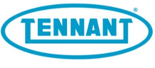 Tennant OEM Part # 1050008 Label, Logo, 08.5L Wht/Tl [Ec-H2O]